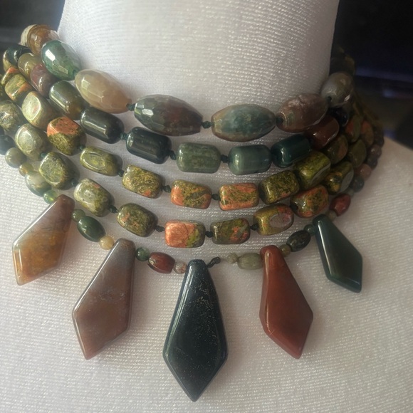 Jewelry - Gemstone Necklaces 5 Total